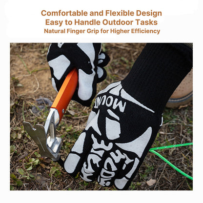 Heat Resistant BBQ & Camping Cooking Gloves