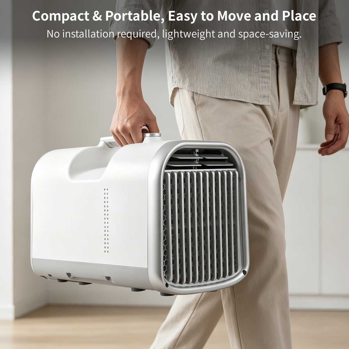 Portable Air Conditioner 4500/5200 BTU for 53–108 sq.ft – Camping RV AC | Traverseon