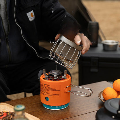 2000W Portable Outdoor Stove & Heater, Multi-Function Cooking