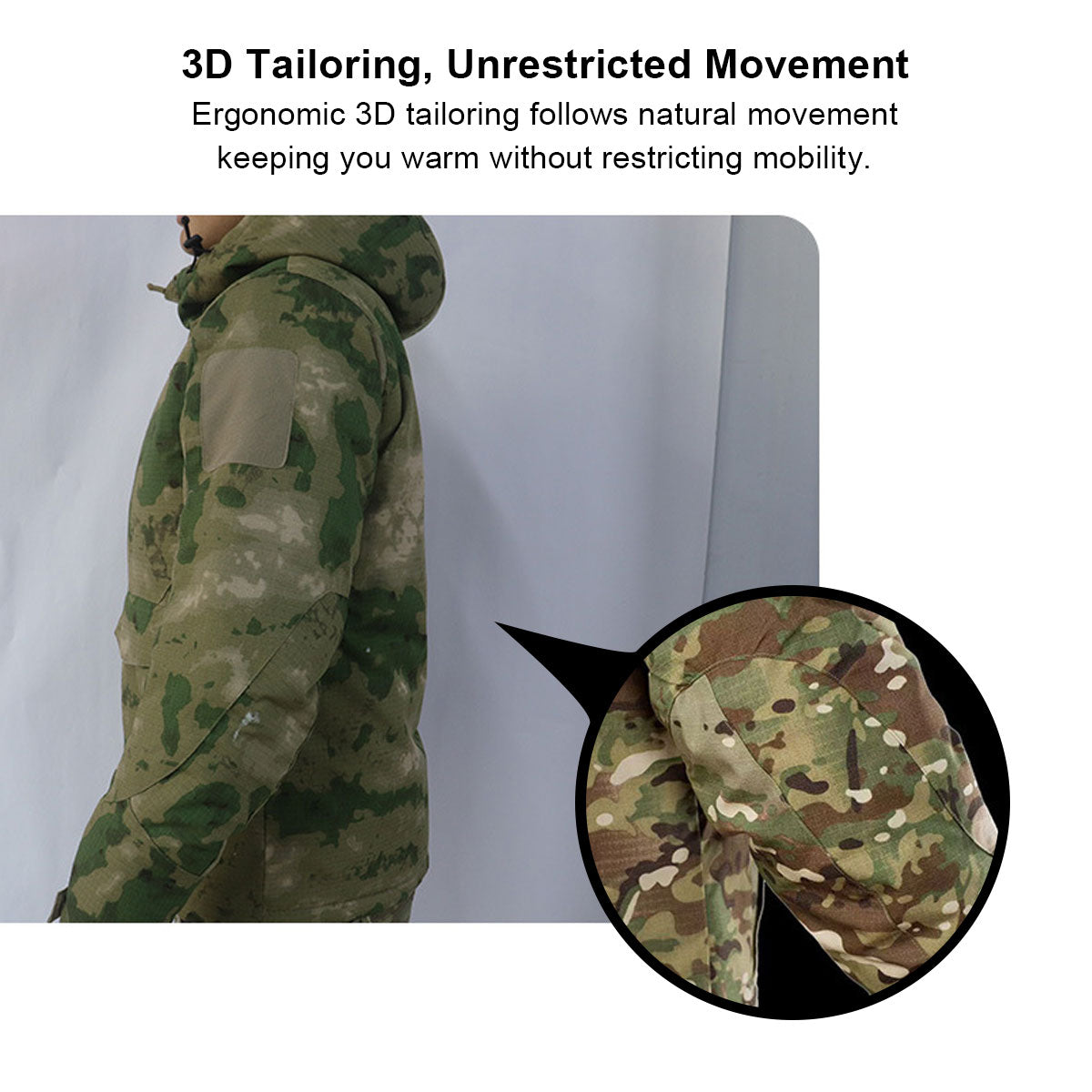Men's Insulated Camo Hoodie Jacket Pants– Winter Hunting Work Suit | Traverseon