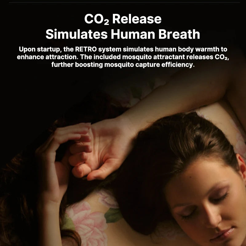 Traverseon 365nm Biomimetic Mosquito Killer Zapper