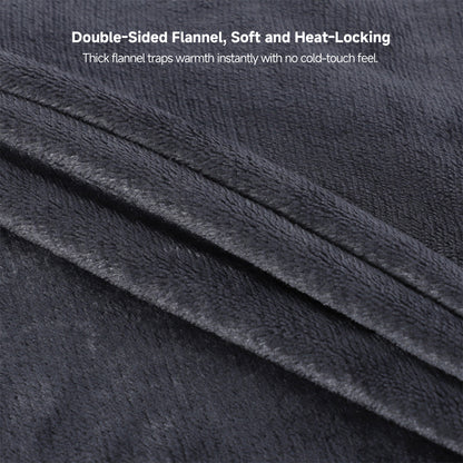 USB Heated Shawl Blanket – 3-Level Rapid Heating, Wearable & Washable for Home Office Camping | Traverseon