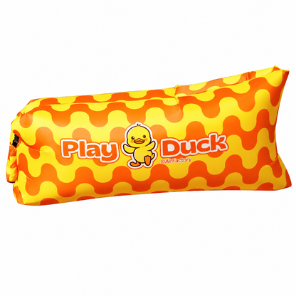 Inflatable Air Sofa – Pump-Free Portable Camping Lounger | Traverseon
