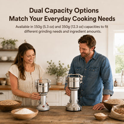 350g Electric Kitchen Grinder – High-Speed Spice & Grain Mill | Traverseon