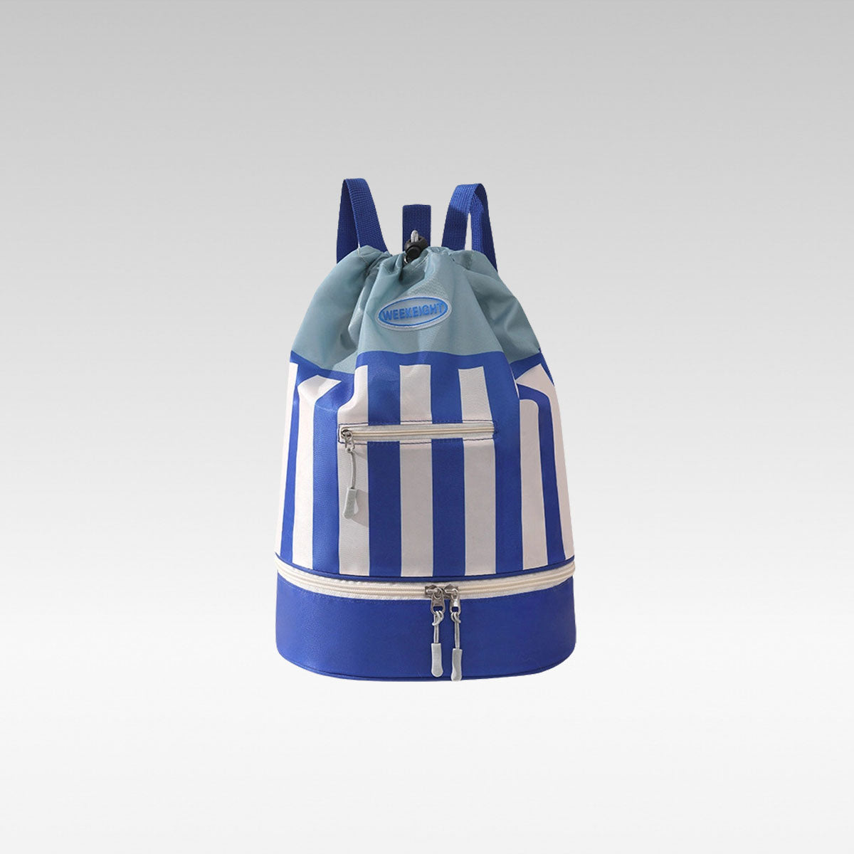 Wet-Dry Shoe-Bay Drawstring Backpack