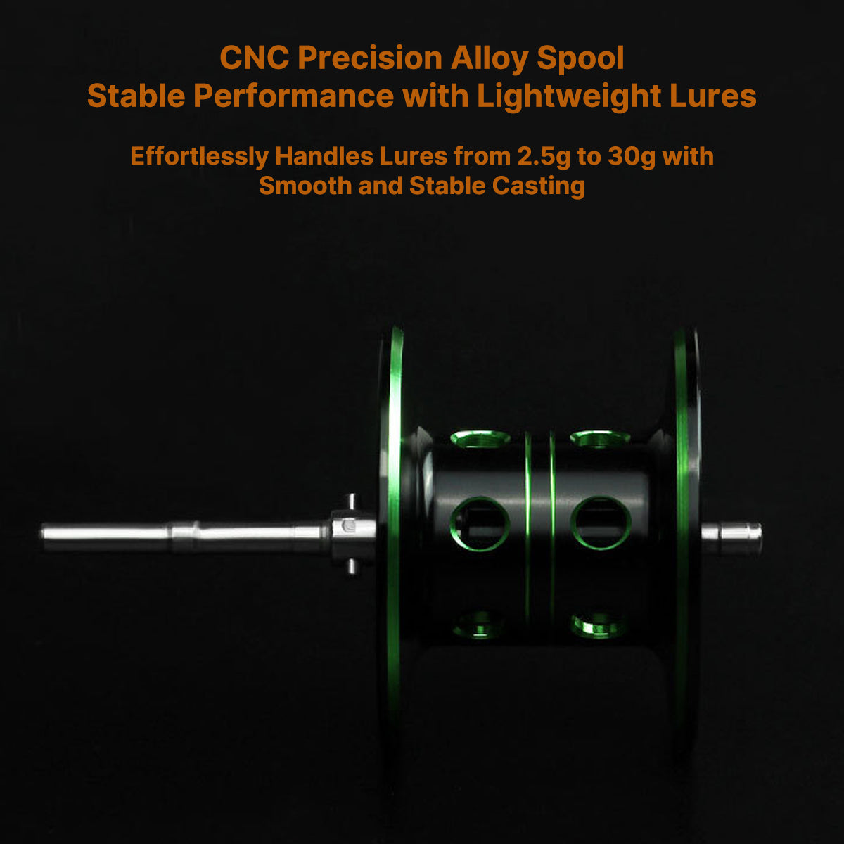 Micro Baitcasting Reel for Lure Fishing – 2g Lure Ready, N48 Brake, Dual Spools