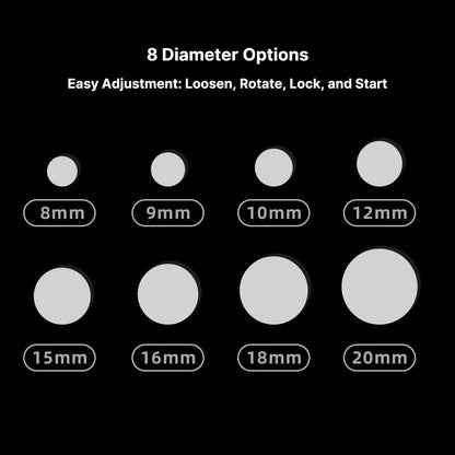 Adjustable Electric Drill Round Turning Tool