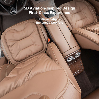 Breathable Napa Leather Car Seat Cover Full Set