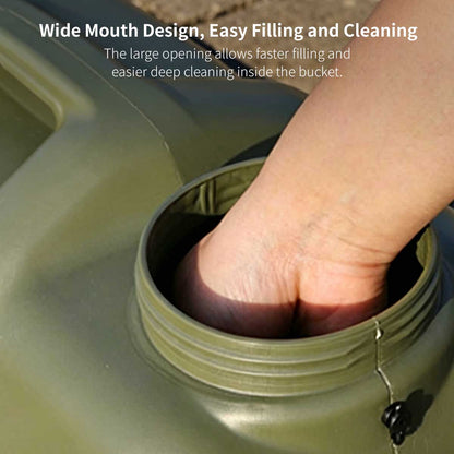 Portable Camping Water Container – Food-Grade Jug with Spigot | Traverseon