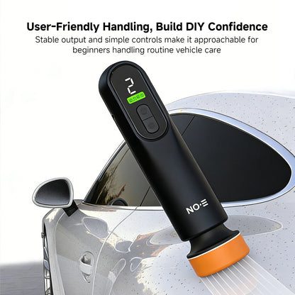 Cordless Car Polisher 3-Speed Mini Buffer Scratch Remover 2000mAh Rechargeable | Traverseon