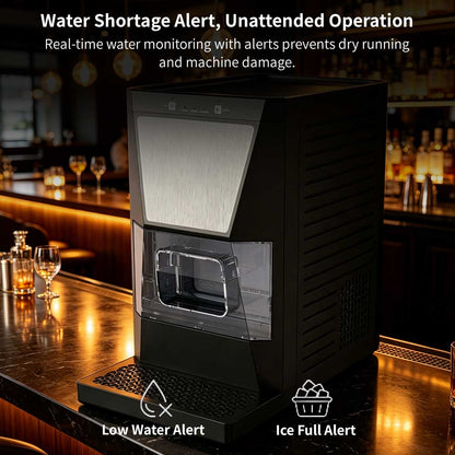 Clear Sphere Ice Maker – One-Touch Self-Cleaning Portable Countertop Machine | Traverseon