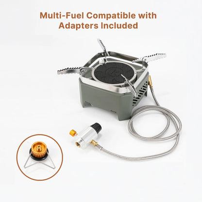 Portable Gas Propane Stove – Windproof Flameless Infrared | Traverseon