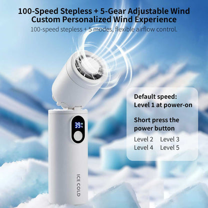 Portable Cooling Handheld Fan – 17000RPM Turbo Mini Fan | Traverseon