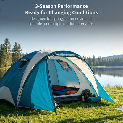 2-3 Person Camping Tent Ultralight Waterproof 3-Season Easy Setup Backpacking | Traverseon
