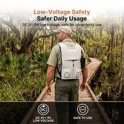 Traverseon Wearable Cooling Vest – TEC Air Conditioner Work Vest