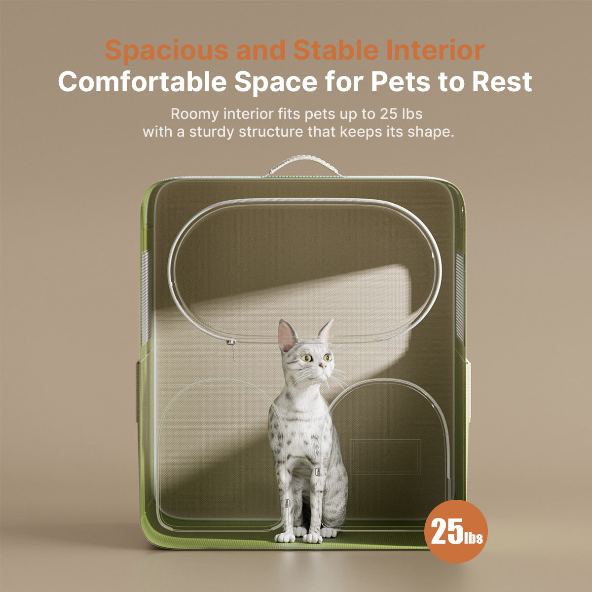 3-in-1 Rolling Pet Carrier | 11.3 kg Capacity | Traverseon