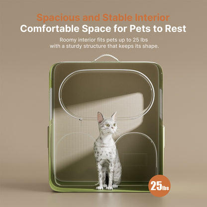 3-in-1 Rolling Pet Carrier | 11.3 kg Capacity | Traverseon