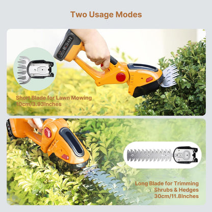 Cordless Handheld Mini Electric Hedge Trimmer