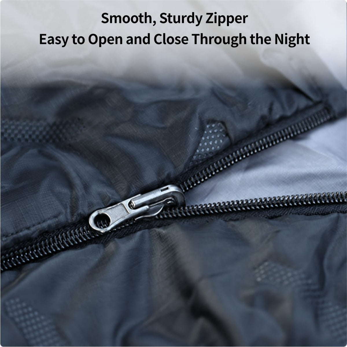 1P All-Season Sleeping Bag | Lightweight, WideFit Design for Outdoor Camping