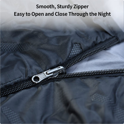 1P All-Season Sleeping Bag | Lightweight, WideFit Design for Outdoor Camping