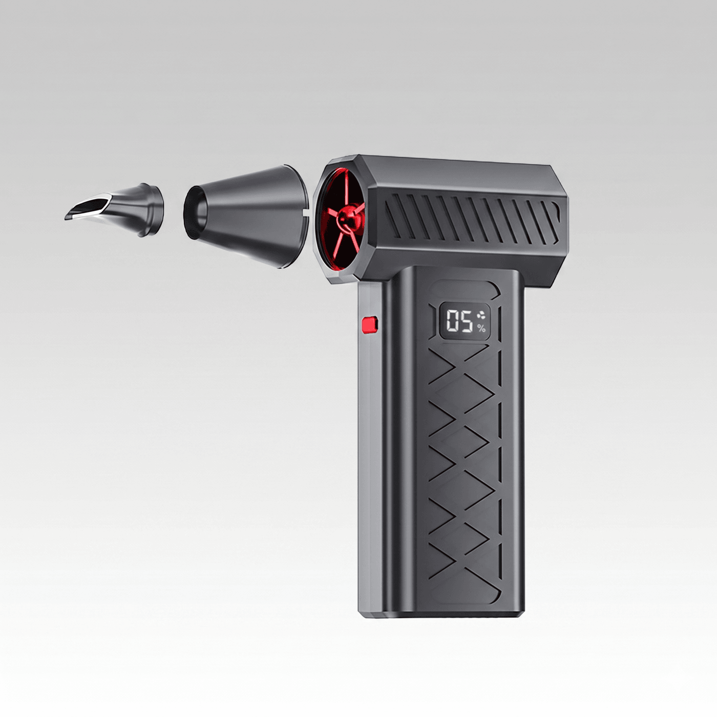 6-Speed Turbo Violence Fan, 2-in-1 Blow & Suction, 6000mAh Portable Blower with Emergency Tools|Traverseon