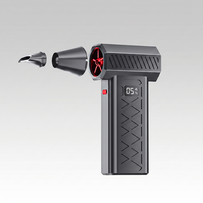 6-Speed Turbo Violence Fan, 2-in-1 Blow & Suction, 6000mAh Portable Blower with Emergency Tools|Traverseon