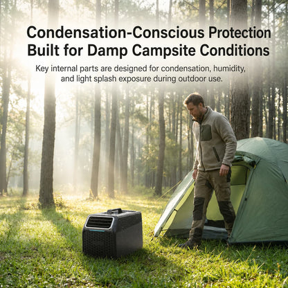 6100 BTU Max Portable Tent Air Conditioner – 110V Camping AC for Tents & RVs | Traverseon