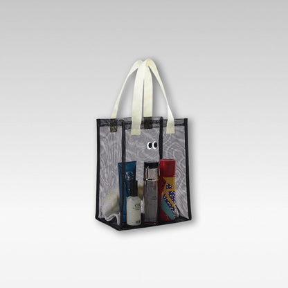 Traverseon Cute Eyes Mesh Tote