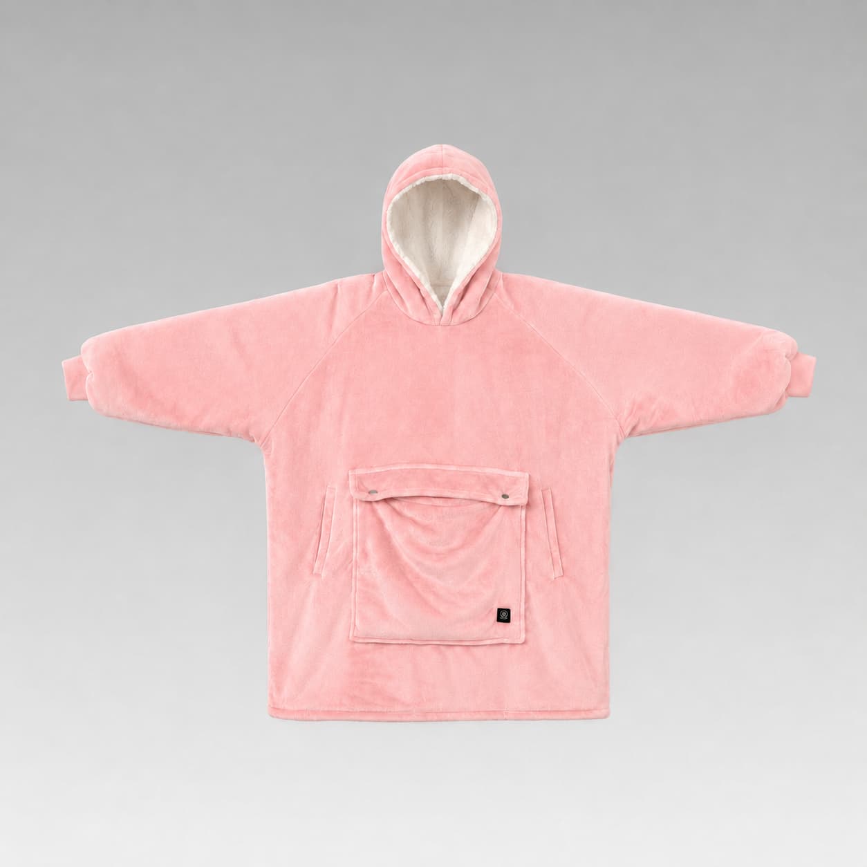 USB Heated Wearable Blanket Hoodie – 3-Zone Flannel Warmth | Traverseon