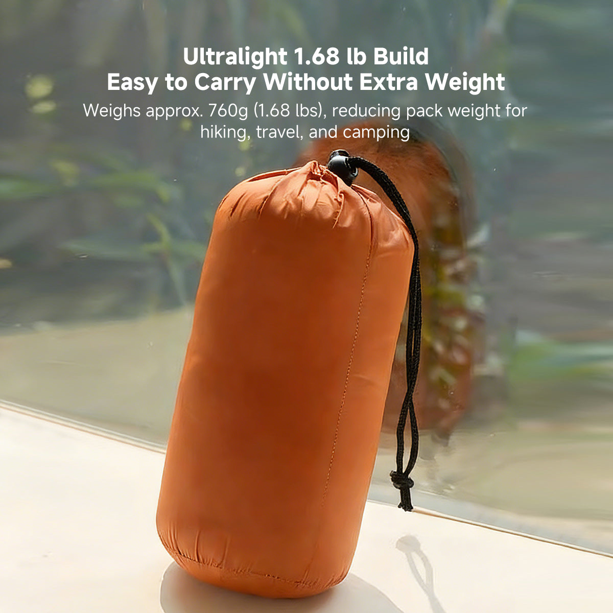 Camping Blanket – Ultralight 79x55 in Wearable Water-Resistant Outdoor | Traverseon