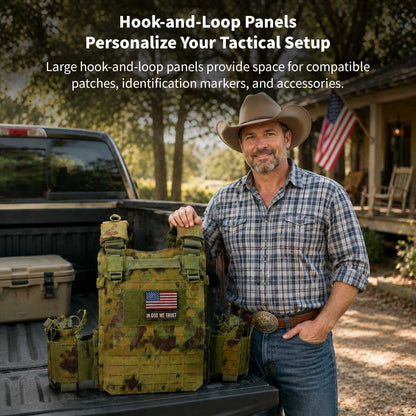 900D Tactical Vest – Adjustable MOLLE Quick-Release Carrier | Traverseon