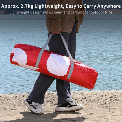 Spring Automatic Camping Tent – 3–4 Person Waterproof UV Sun Shelter | Traverseon