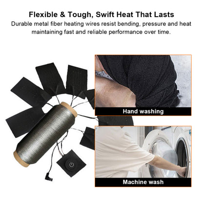 Heated Yoga Pad – USB Powered Electric Camping Sleeping Mat for Home & Outdoor | Traverseon