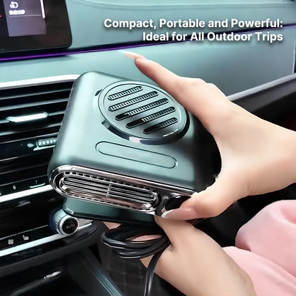 Portable 12V Fast-Heating Car Heater for Winter Driving & Defrosting