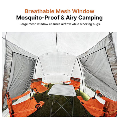 SUV Tailgate Tent Canopy – 210T 3000 Waterproof UV Protection for Car Camping | Traverseon