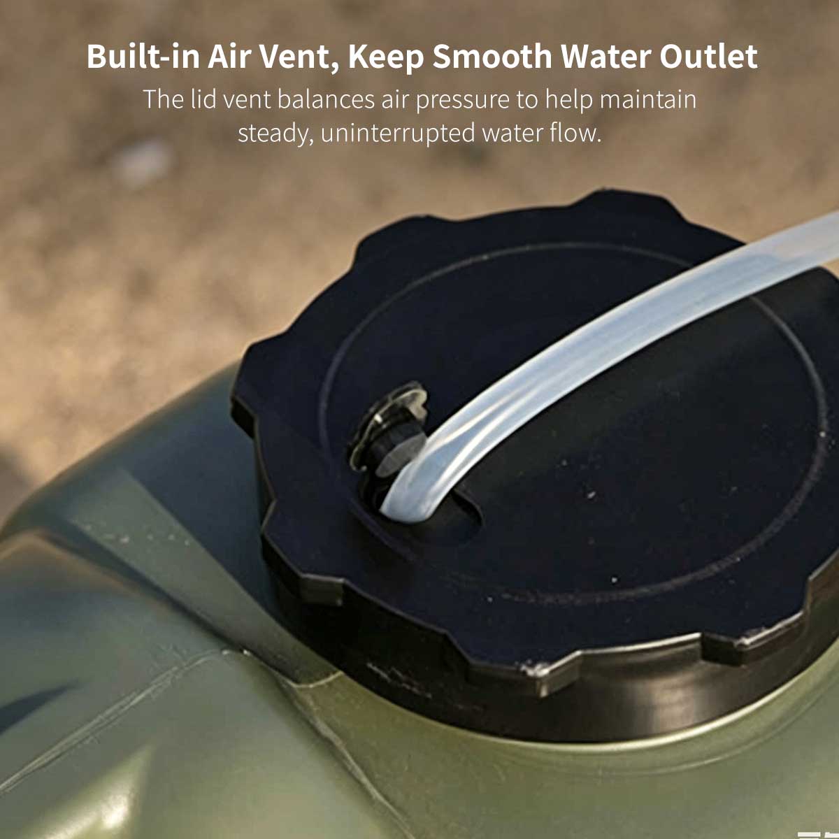 Portable Camping Water Container – Food-Grade Jug with Spigot | Traverseon