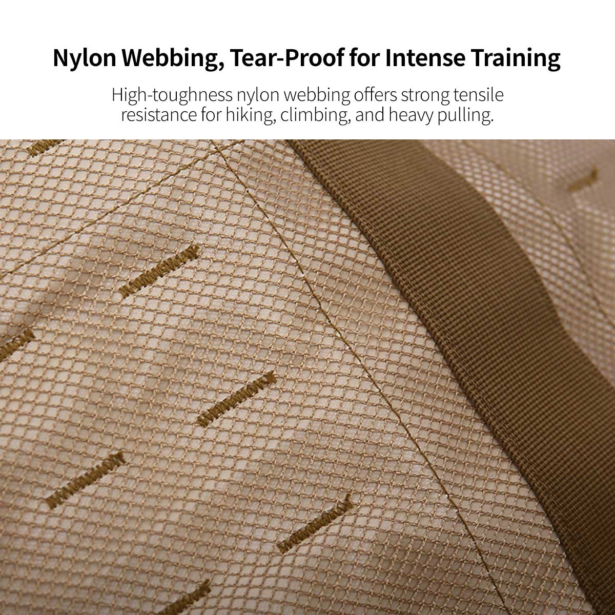Tactical Dog Vest Harness – Adjustable, Pouches, Handle, for Hiking Training | Traverseon