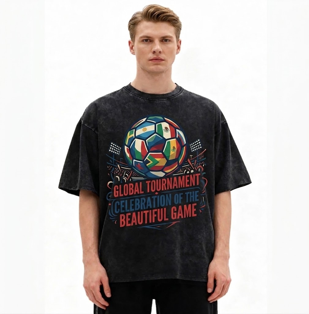 The Custom Vintage Wash Tee | 100% Breathable Cotton
