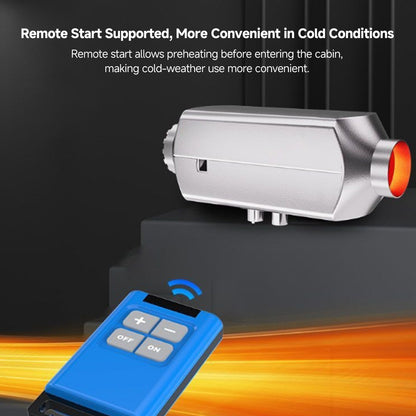 Air Parking Heater – 5000W Diesel Quiet Rapid Heat Portable for Car Truck RV | Traverseon