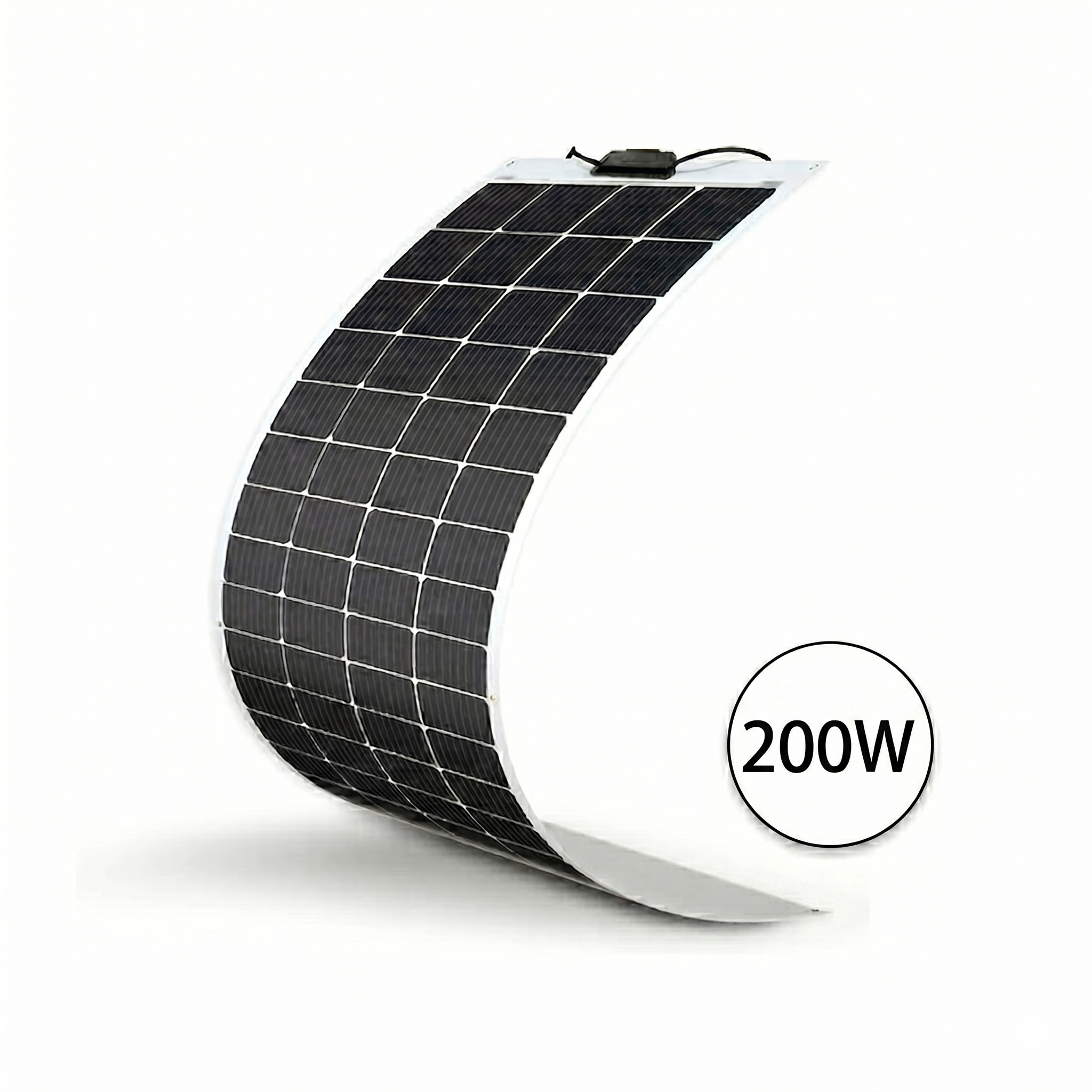 Semi-Flexible Solar Panel – 100W-200W IP67 RV Marine Charger | Traverseon