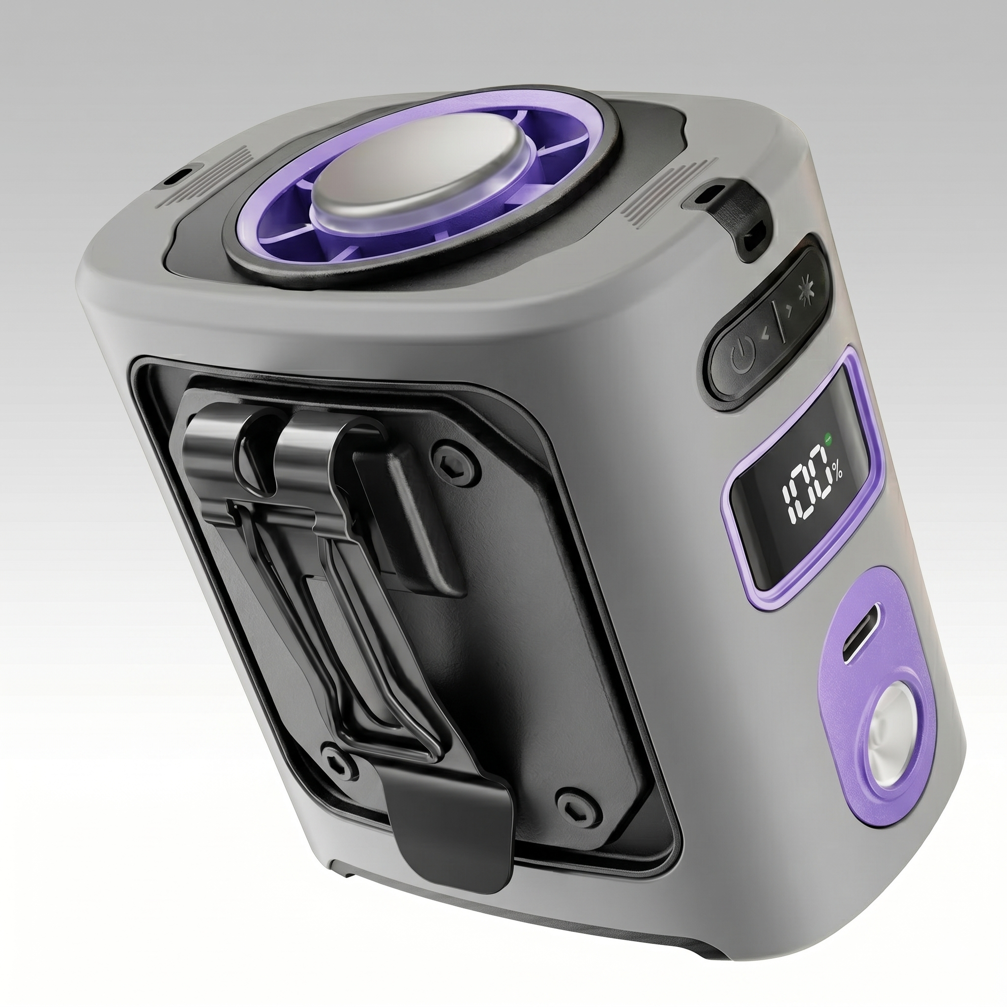 Semiconductor Cooling Waist Fan – 8000mAh Wearable Portable Fan | Traverseon