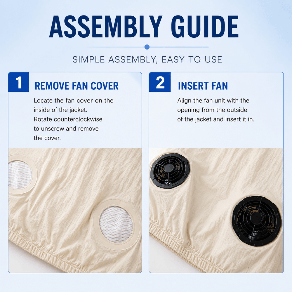 Cooling Fan Sun Protection Jacket – UPF50+ USB Outdoor Hoodie | Traverseon