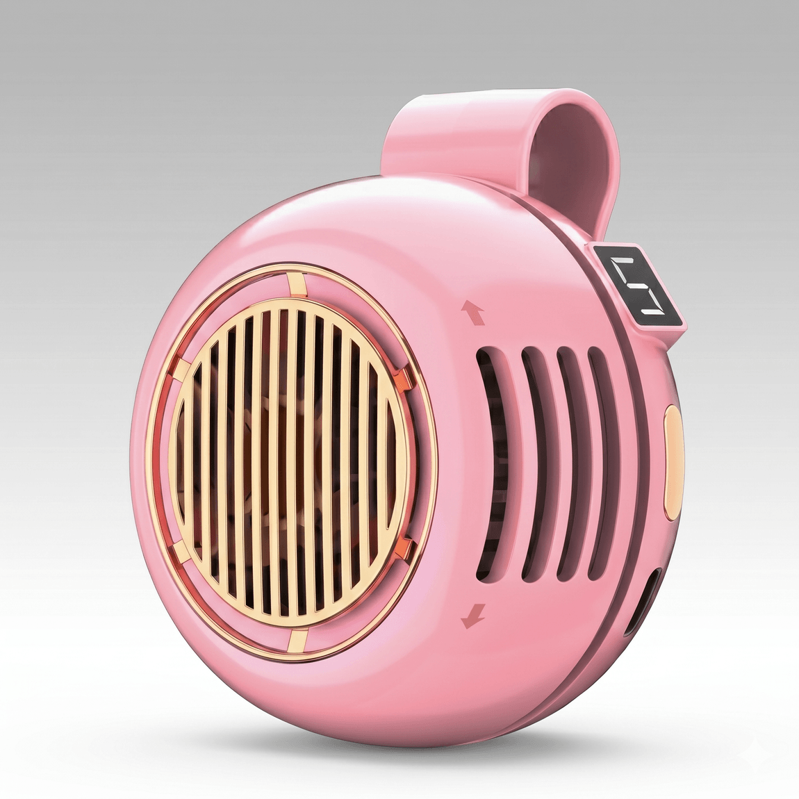 Portable Clip-On Bladeless Fan – 360° Wearable Cooling Fan | Traverseon