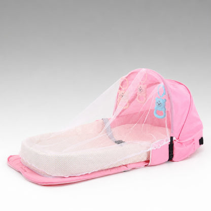 Portable Baby Travel Bassinet – 1.8 lb Foldable Mosquito Net Bed | Traverseon