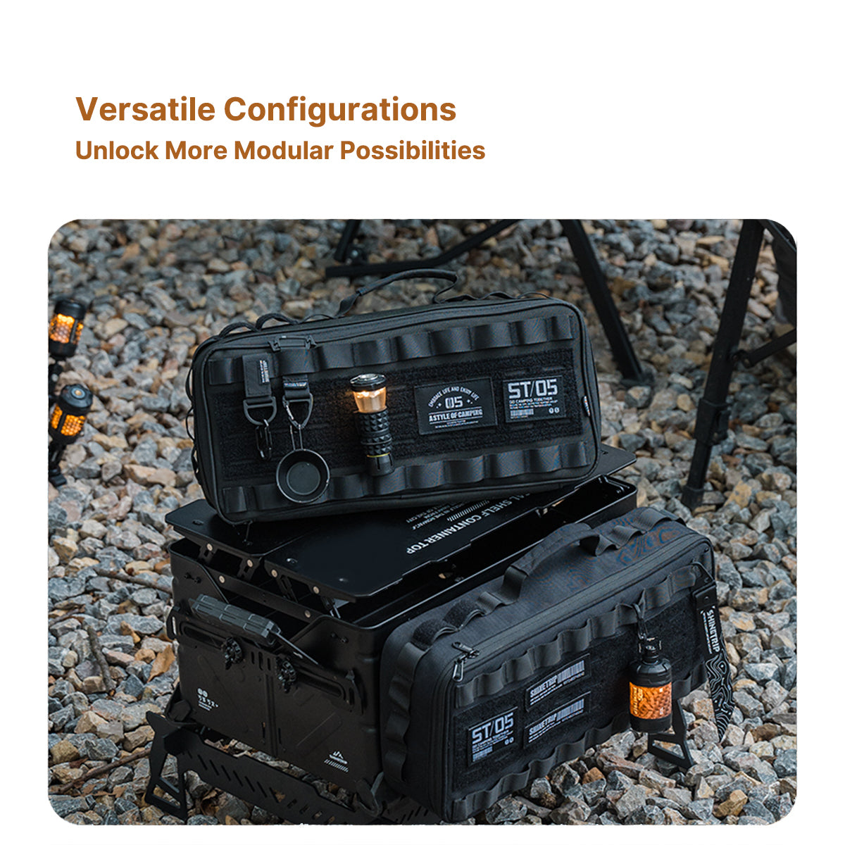 Tactical Multi-Function Camping Organizer