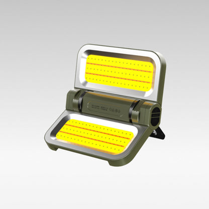 2400 LM Solar-Powered Lithium Battery Flood Light
