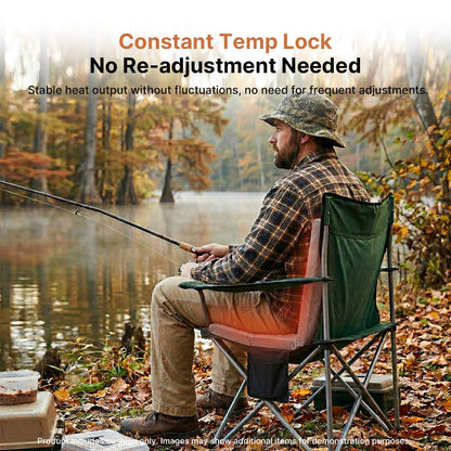 Heated Seat Cushion – All-Season 3 Gear Foldable for Camping Fishing Hiking | Traverseon