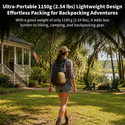 Camping Hammock with Mosquito Net – 273x100 cm Double, 250 kg Capacity | Traverseon
