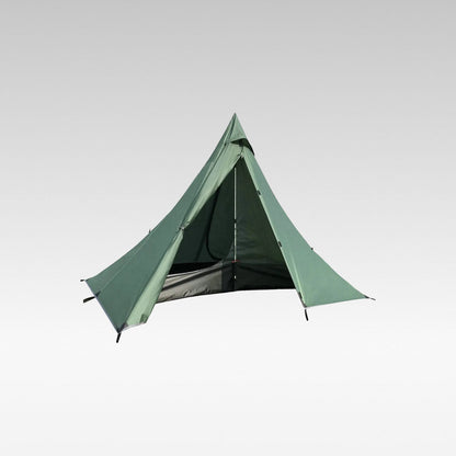Ultralight Pyramid Tent – 1-2P Trekking Pole Setup|Traverseon