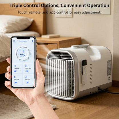 Portable Air Conditioner 4500/5200 BTU for 53–108 sq.ft – Camping RV AC | Traverseon